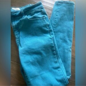 Pistola Blue Skinny Jeans Womens Mid Rise Stretch Denim Pants Size 27